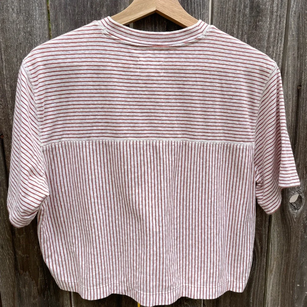 Lou & Grey striped boxy top, M - Picture 4 of 4
